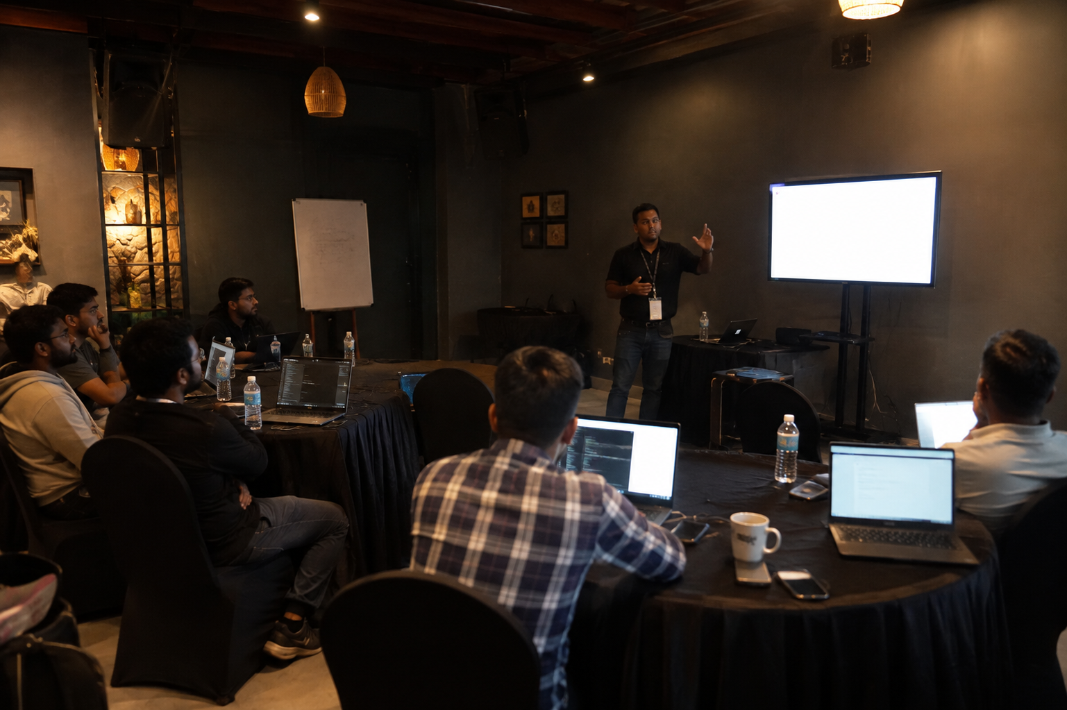 Builders leveling up in hackathon